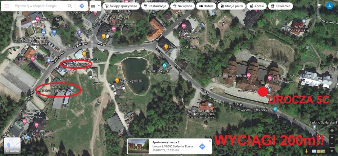 Apartament Urocza Przy Wyciagu Ski Arena 스클라르스카포렘바 외부 사진